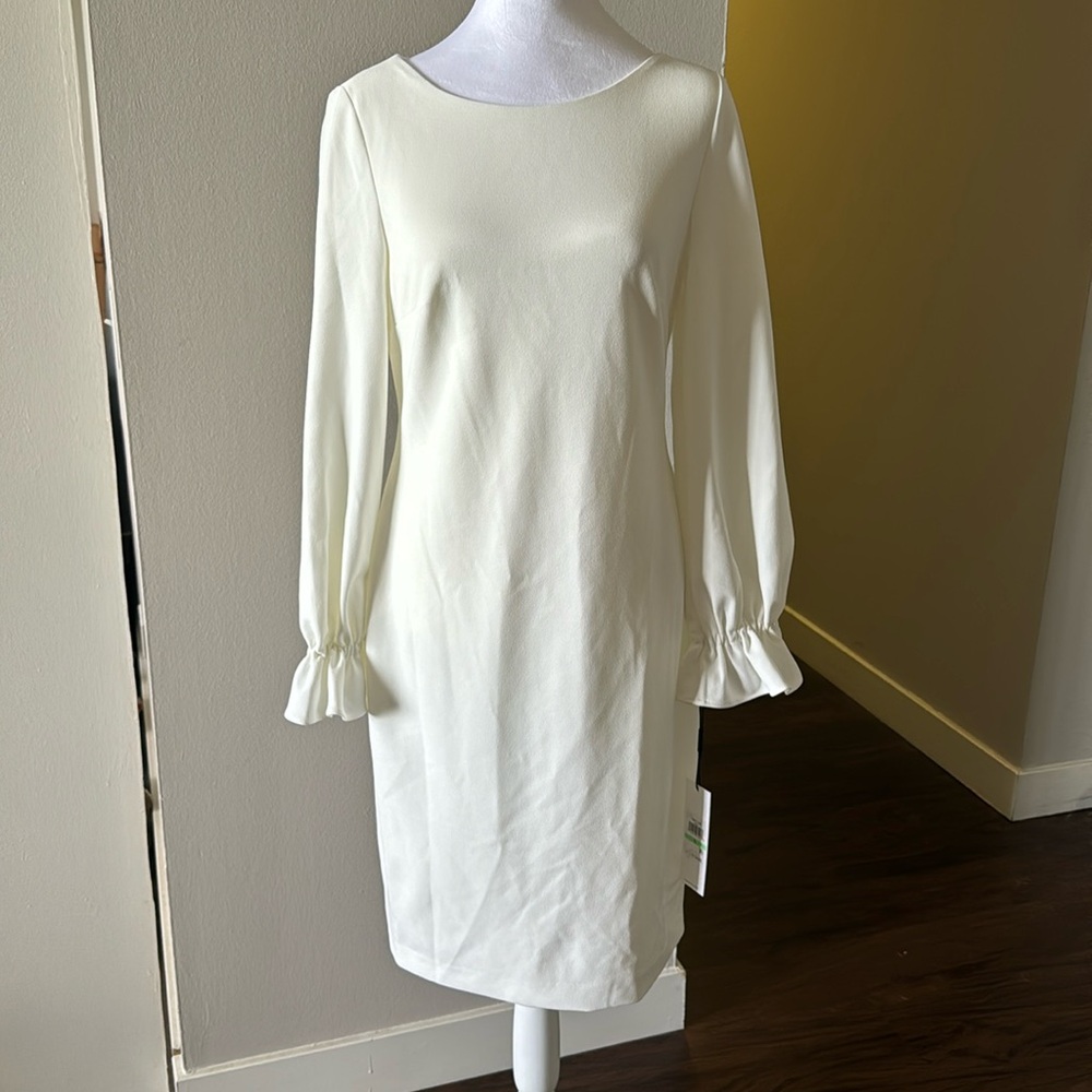 Ivory Calvin Klein Dress